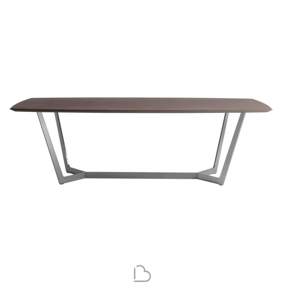 Tisch MisuraEmme Virgo with satin metal base