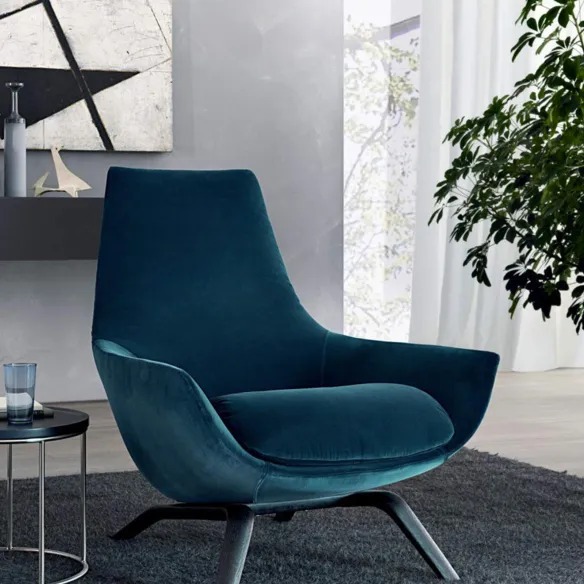 Fauteuil MisuraEmme Ermes Fixed
