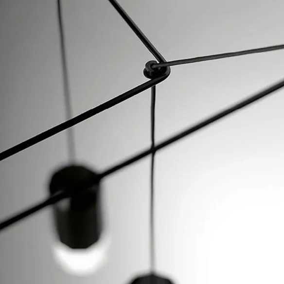 Hexagonal Suspension Lamp Vibia Wireflow