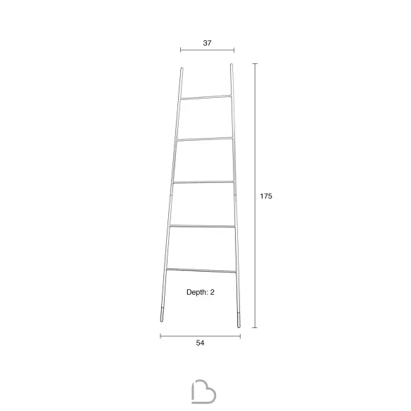 Kleiderbügel  Zuiver Rack Ladder