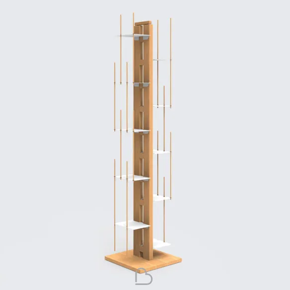 biblioteca  Le zie di Milano Zia Veronica a colonna 60 cm