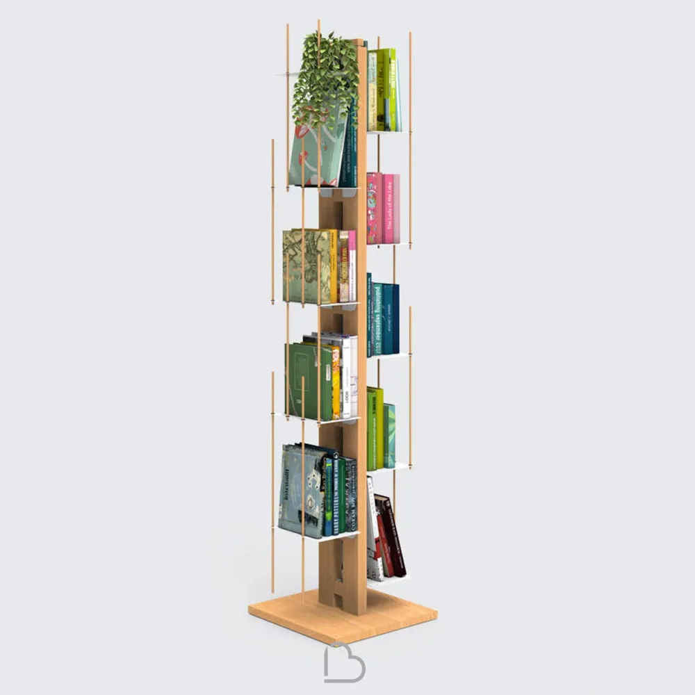 Bibliothek Le zie di Milano Zia Veronica a colonna 60 cm
