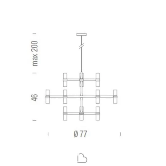 Nemo Crown Minor Lampe suspension
