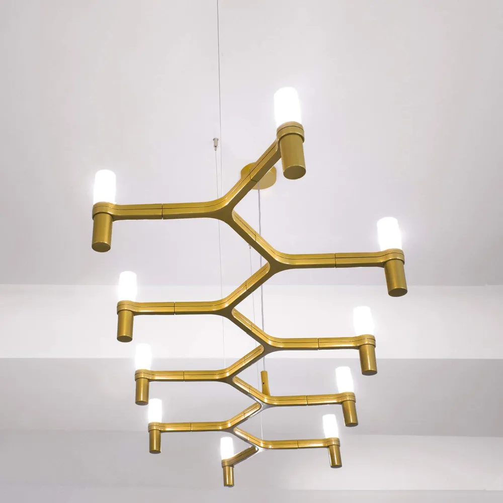 Nemo Crown Plana Linea Pendant Lamp