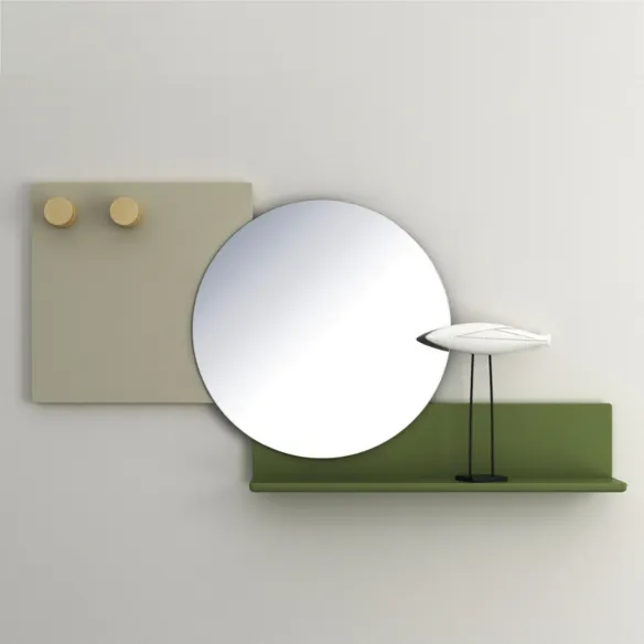 Miroir avec étagère Bonaldo Piers