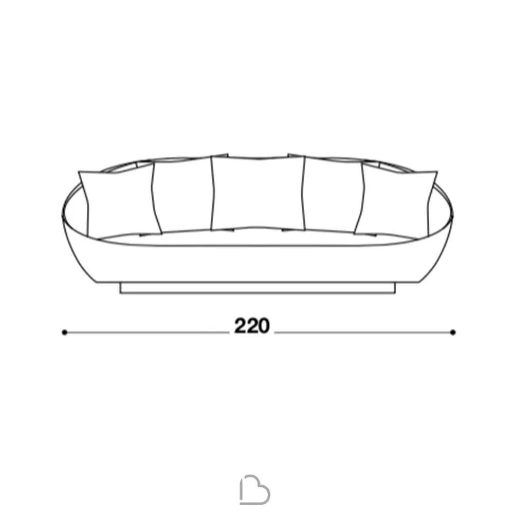 Sofa Désirée Lacoon