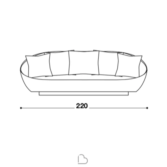 Sofa Désirée Lacoon