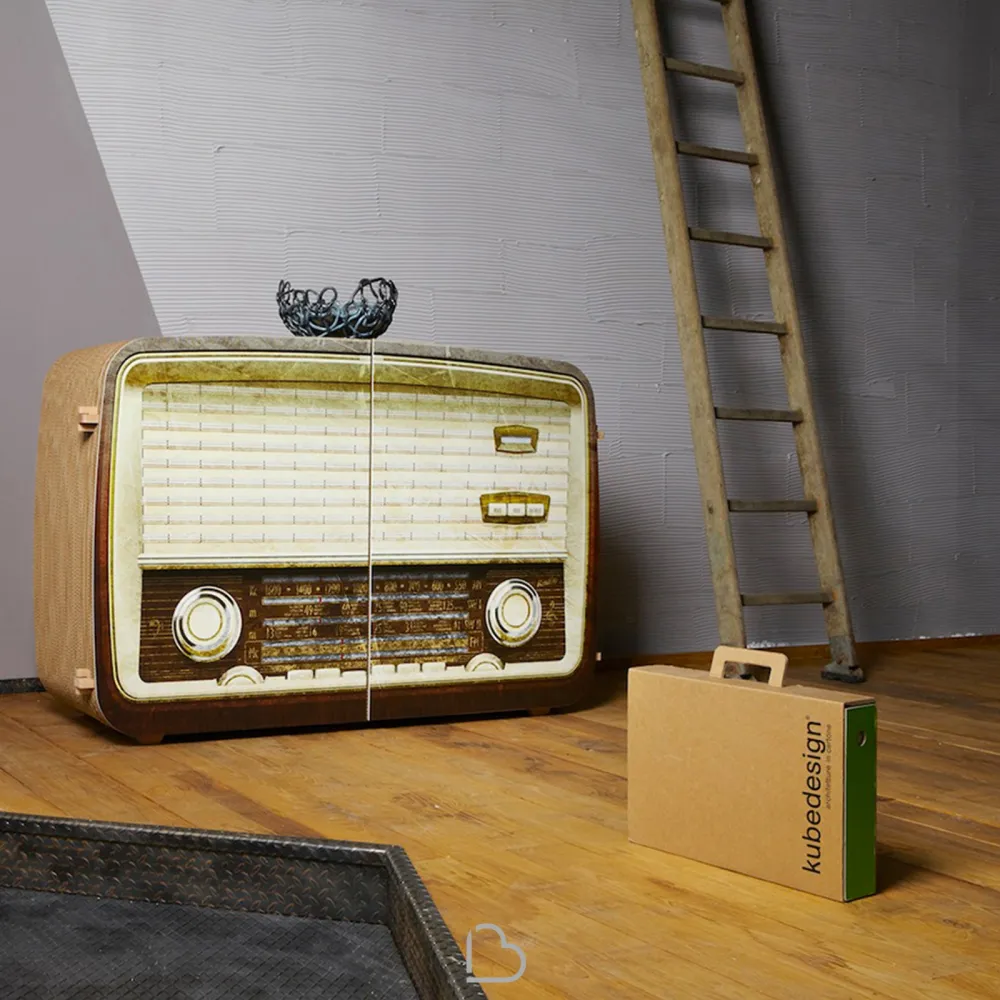 Cardboard Sideboard Kubedesign AradioKubedesign Aradio