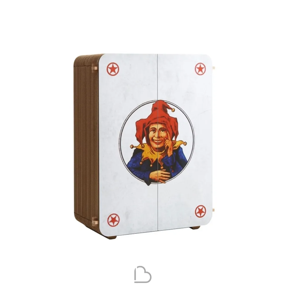 Schrank aus Pappe Kubedesign Jolly