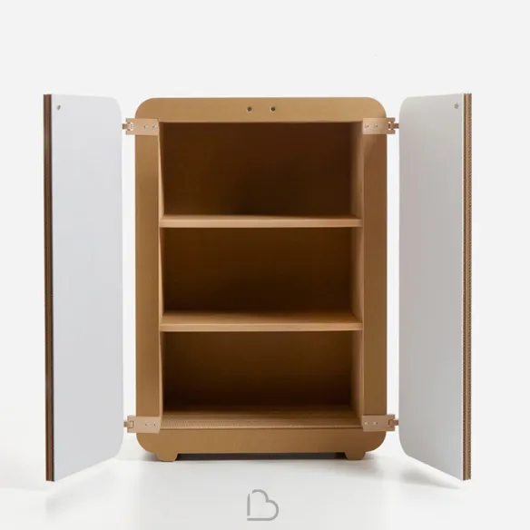 Schrank aus Pappe Kubedesign Jolly