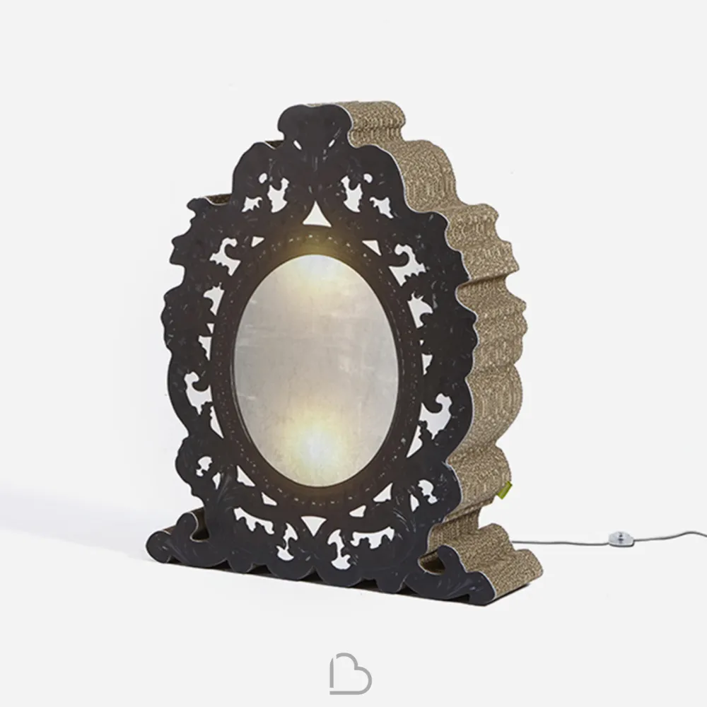 Stehlampe aus Karton Kubedesign Dorian