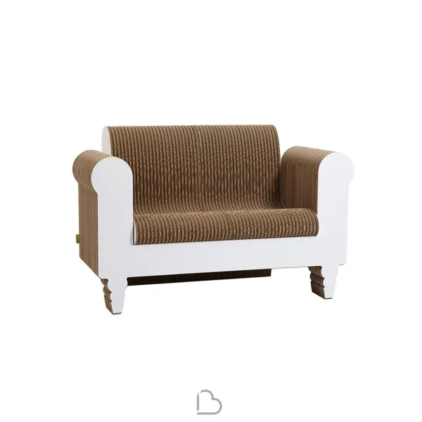Divano bianco Kubedesign Clorindo 2