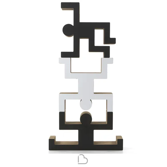 Karton Bücherregal Kubedesign Spanky