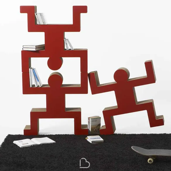 Bibliothèque en carton Kubedesign Spanky