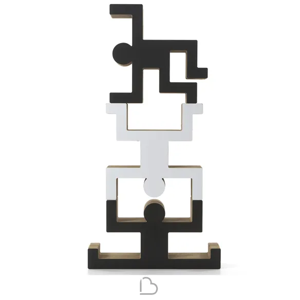 Karton Bücherregal Kubedesign Spanky Spaccata