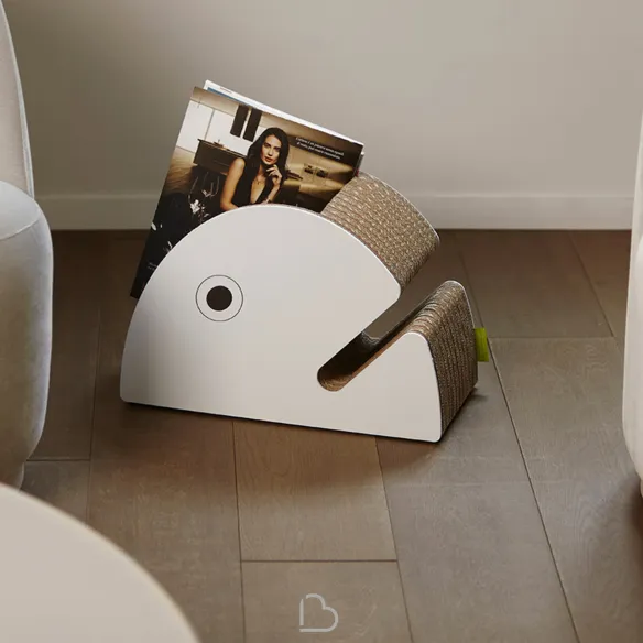Revistero en cartón Kubedesign Fuor D'acqua