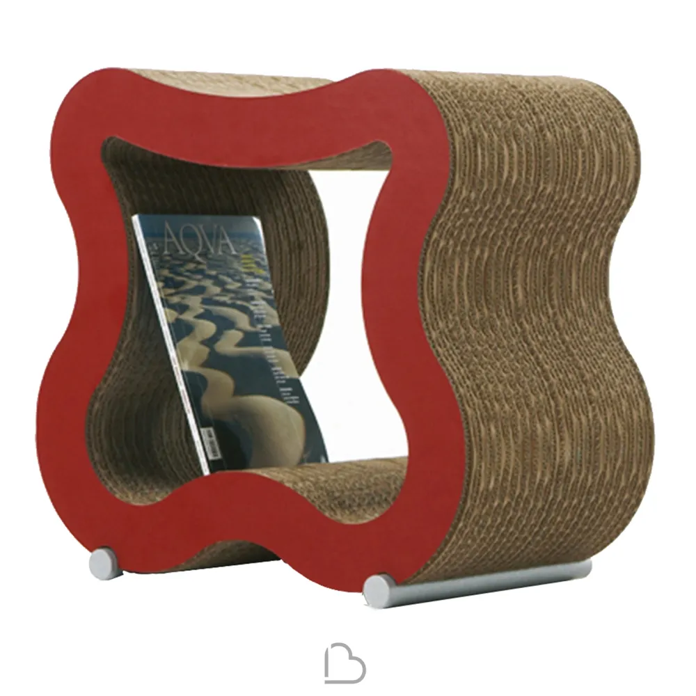 Cardboard Stool kubedesign Sgas