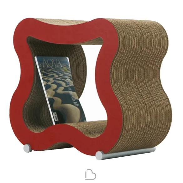 Cardboard Stool kubedesign Sgas