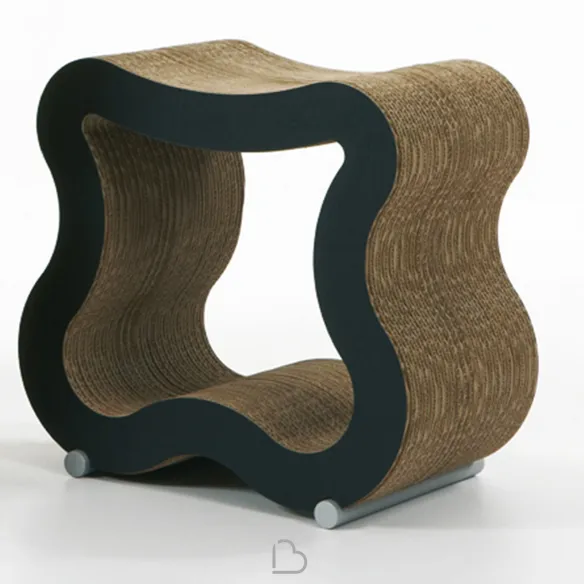 Sgabello in cartone Kubedesign Sgas