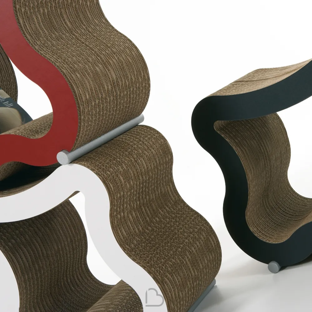 Papphocker Kubedesign Sgas