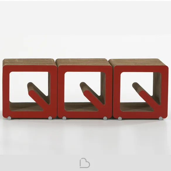 Portariviste in cartone Kubedesign Jack