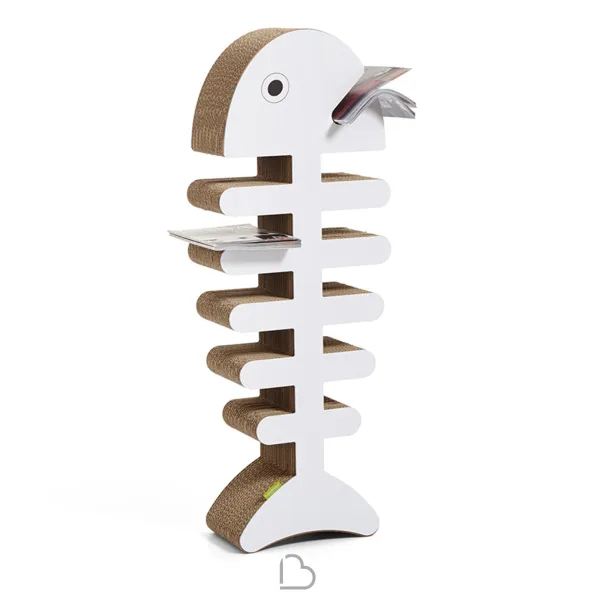Cardboard magazine rack  Kubedesign Lisca 2
