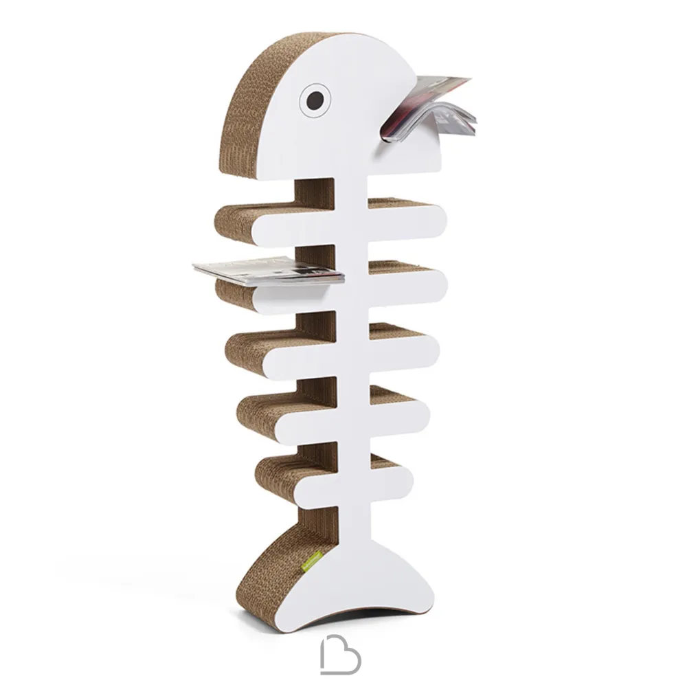 Portariviste in cartone Kubedesign Lisca