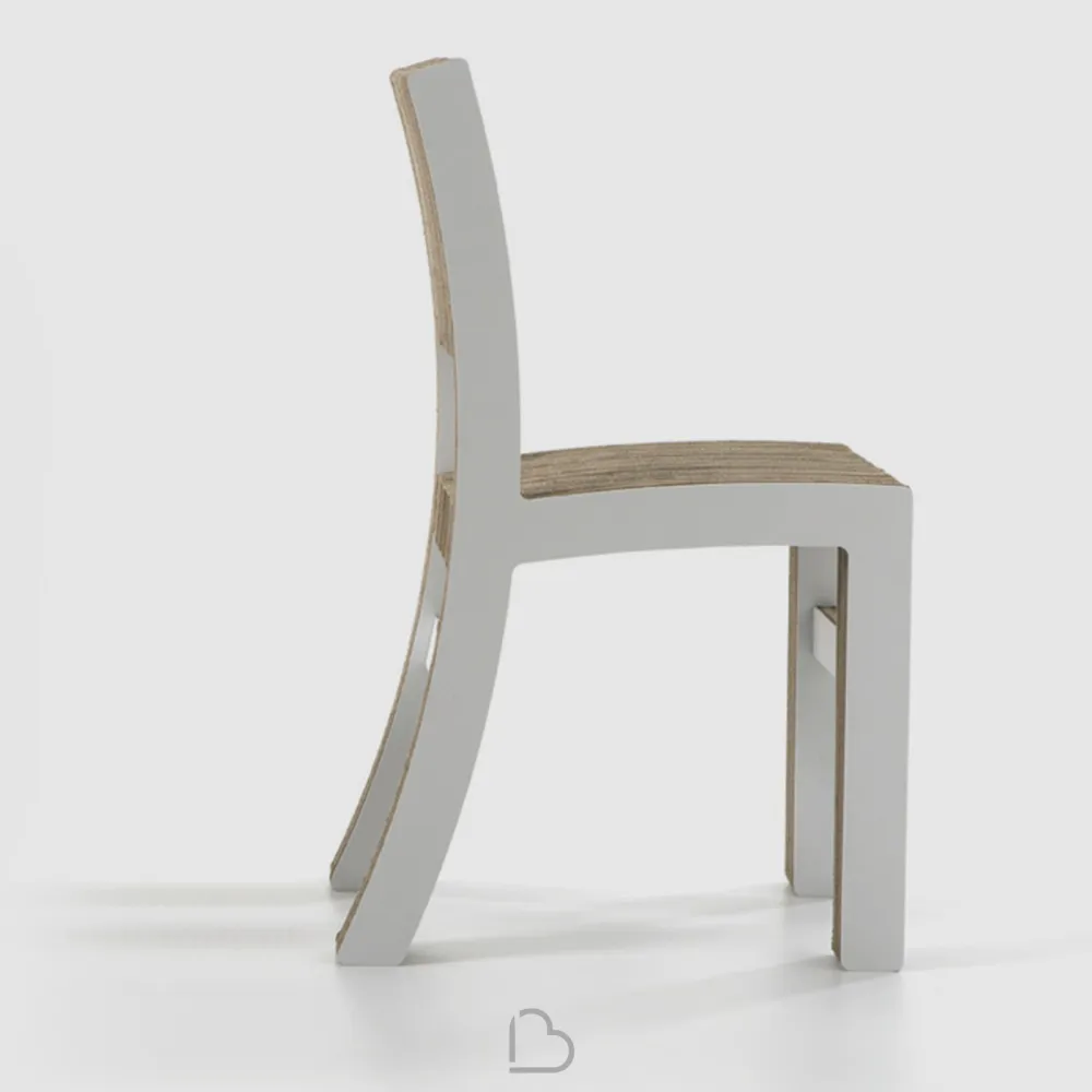 Silla silla de cartón Kubedesign Elettra