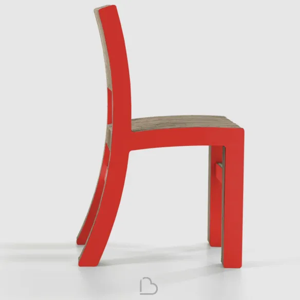 Pappstuhl Kubedesign Elettra