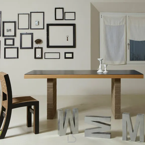 Silla silla de cartón Kubedesign Elettra