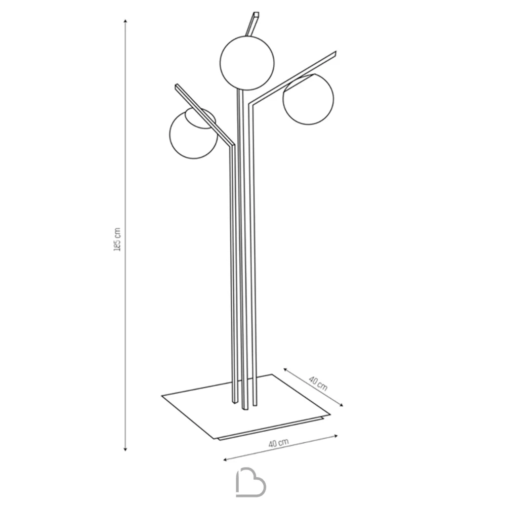 Ground lamp Riflessi Dodo PT