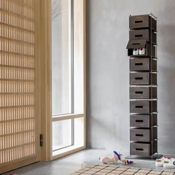 Shoe rack in Metal Mogg Manolo