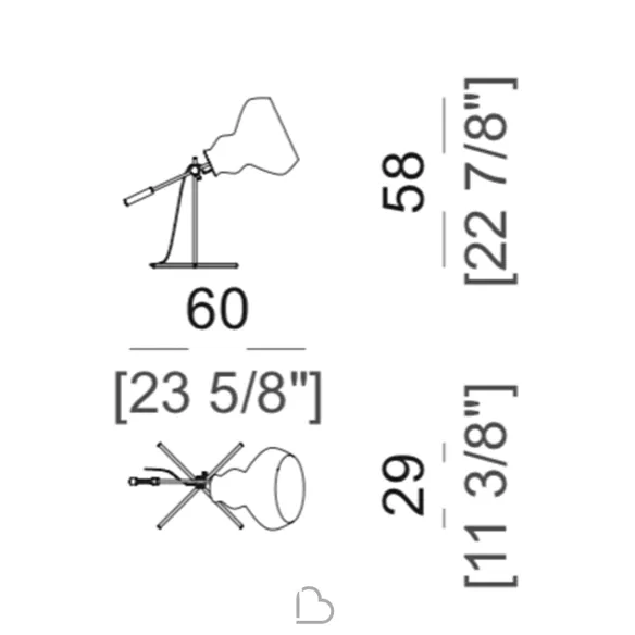Table lamp Arketipo Blob
