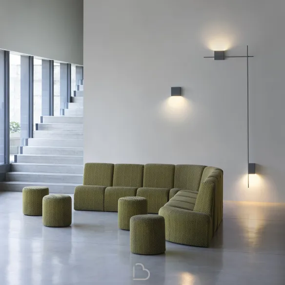 Lampada da parete Vibia Structural 2617
