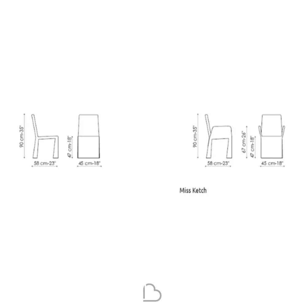Chair Bonaldo Ketch