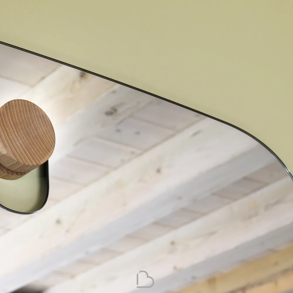 Specchio in rovere Minifrorms Bigger Brothers