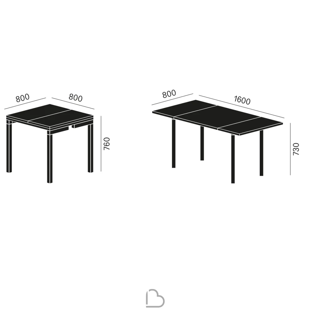 Mesa extensible Sculptures Jeux Piaf