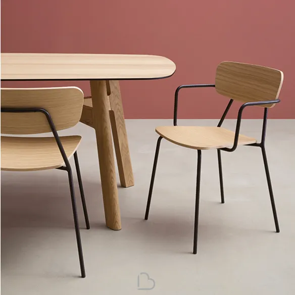 Sedia con braccioli Sculptures Jeux Ibetta