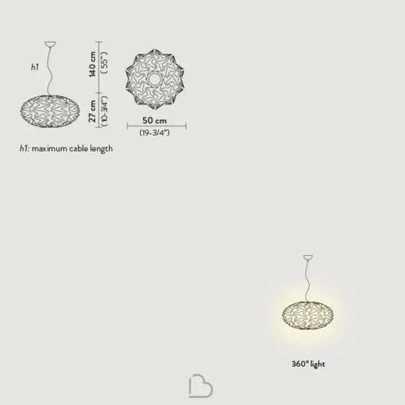 Lampada a sospensione Slamp Cactus