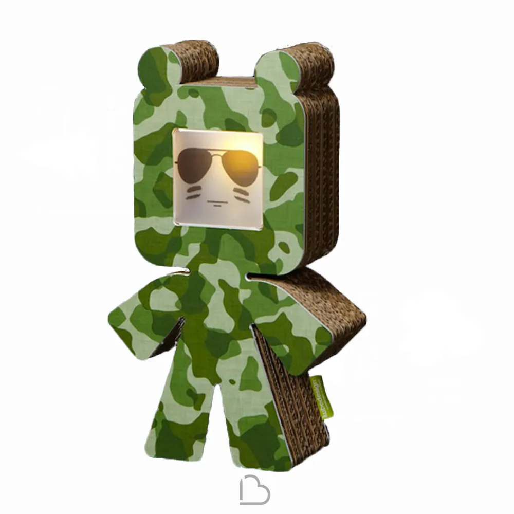 Lámpara de mesa Kubedesign Ted Army