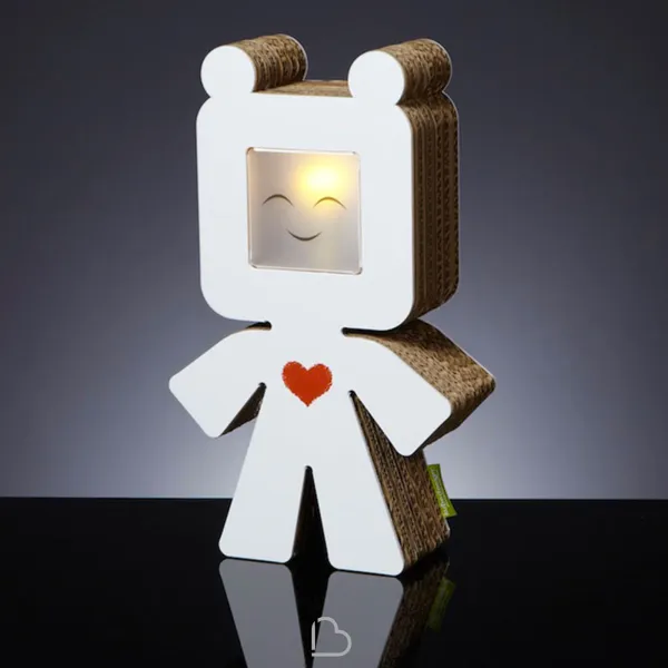 Tischleuchte Kubedesign Ted Iove 2