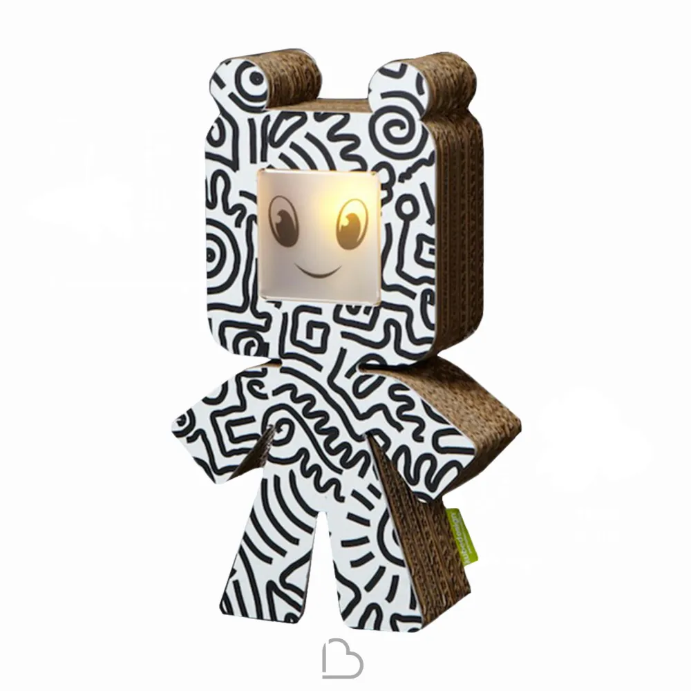Tischleuchte Kubedesign Ted Keith