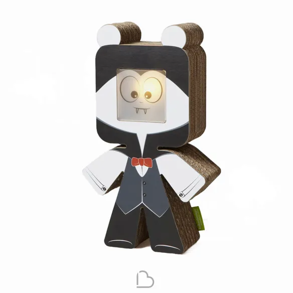 Tischleuchte  Kubedesign Ted  Dracula