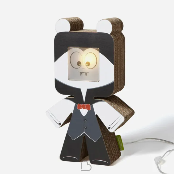 Tischleuchte  Kubedesign Ted  Dracula
