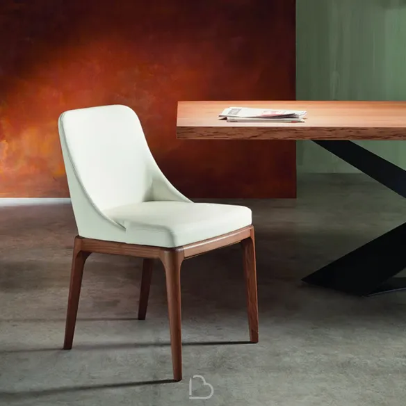 Chair Riflessi Margot without armrests