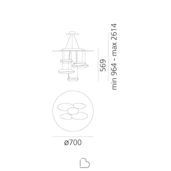 Suspension Lamp Artemide Mercury Mini