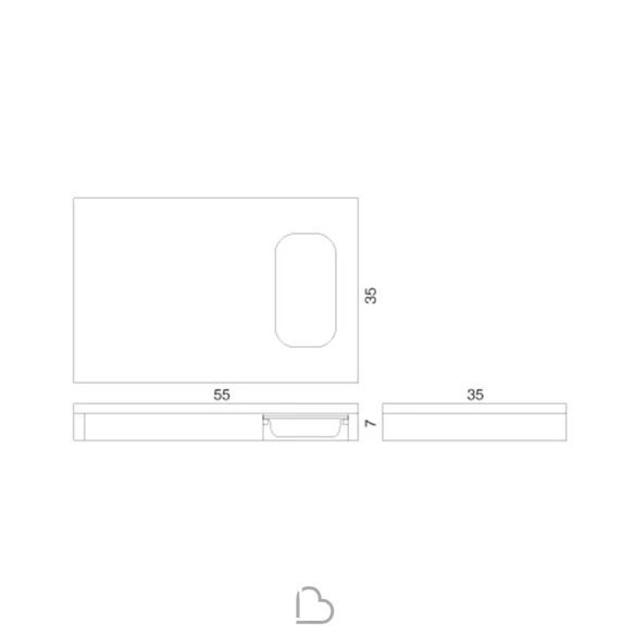 Chopping board Progetti Chop