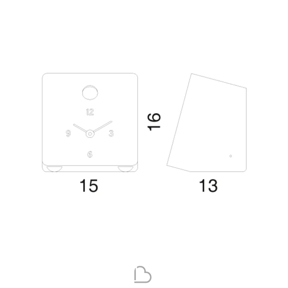 Table clock Progetti Fido
