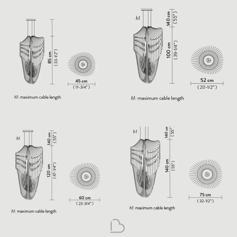 Lampara de suspension Slamp Avia