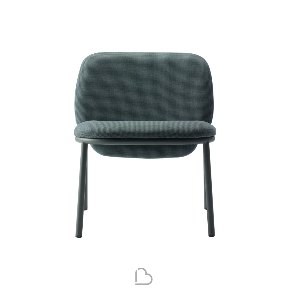 Sedia in acciaio Ondarreta Lana Low Back